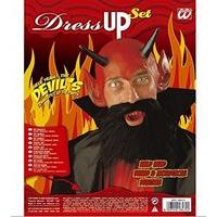 Devil Dress Up Set Accessory For Halloween Lucifer Satan Fancy Dress