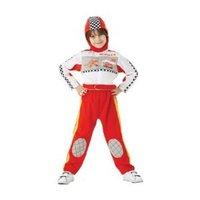 Deluxe Cars Race Suit Costume (small, 3-4 Years)