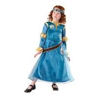 Deluxe Merida - Disney Brave - Childrens Fancy Dress Costume - Medium - 116cm -