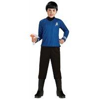 deluxe spock star trek childrens fancy dress costume medium 132cm