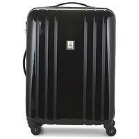 delsey aircraft val tr slim 66 cm womens hard suitcase in black