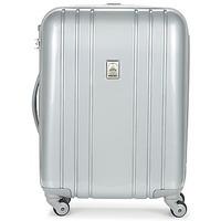 delsey aircraft val tr slim 55 cm womens hard suitcase in silver