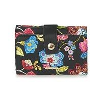 desigual mone caribou lengeta s womens purse wallet in black