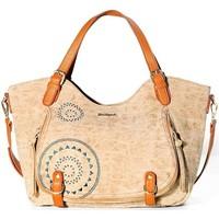 desigual 72x9yb4 bag big accessories beige womens handbags in beige