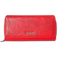 desigual 71y9eb0 wallet accessories red womens purse wallet in red