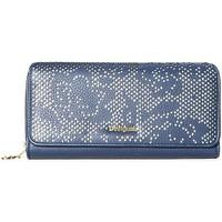 desigual 71y9eb0 wallet accessories blue womens purse wallet in blue