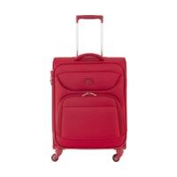 delsey lazare spinner slim 55 cm red