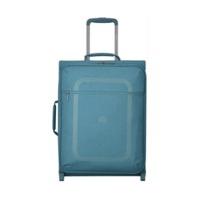 delsey dauphine 3 upright 55 cm slim line metallic blue