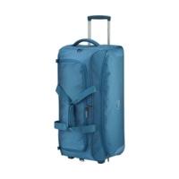 delsey u lite classic 2 wheeled travel bag 70 cm cyan blue