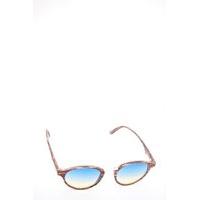 Detailed Round Coloured Sunglasses