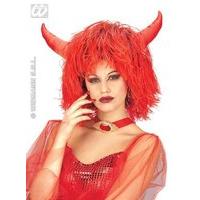 Devil Inferno Jumbo Wig For Fancy Dress Costumes & Outfits Accessory
