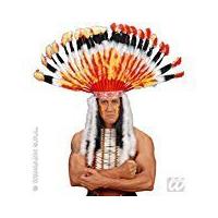 deluxe indian headgear american usa hats caps headwear for fancy dress