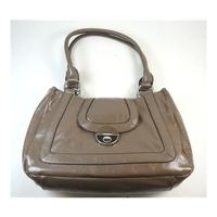 Debenhams - Size: M - Glossy Brown - Handbag