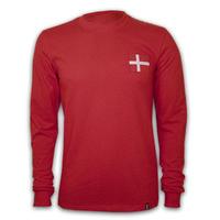 Denmark 1970\'s Long Sleeve Retro Shirt 100% cotton