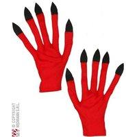 Devil Halloween Theme Gloves For Fancy Dress Costumes Accessory