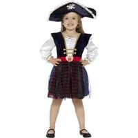 Deluxe Pirate Girls Fancy Dress Buccaneer Carribbean Book Day Childs Kid Costume