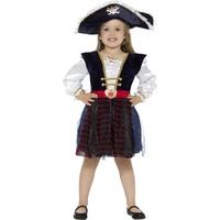 deluxe pirate girls fancy dress buccaneer carribbean book day childs k ...