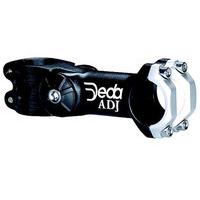 deda adj adjustable alloy stem black aluminium 110mm