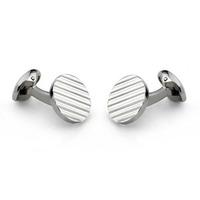 Deakin and Francis Engine Turned Pattern Cufflinks C0792X0001