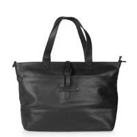 decoded handbags leather lady shopper 15 inch black