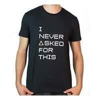 Deus Ex Mankind Divided \'i Never Asked For This\' T-shirt Medium Black