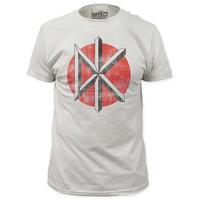 Dead Kennedys - Distressed Logo White (slim fit)