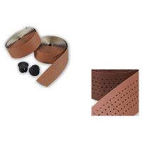 deda leather look bar tape brown