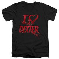 Dexter - I Heart Dexter V-Neck