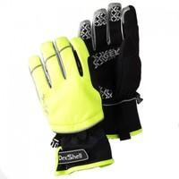 dexshell ultra therm mtb cycling gloves hi vis yellow black medium