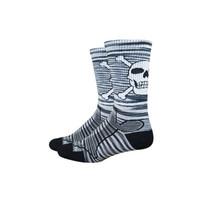 Defeet Levitator Road Cycling Socks - White / Medium