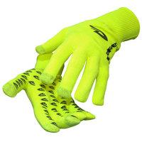 Defeet E-Touch Dura Cycling Gloves - Neon Yellow / Small