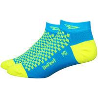 DeFeet Speede Checkerboard Socks Cycling Socks