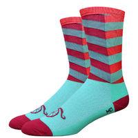 defeet handlebar moustache city socks cycling socks