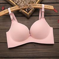 demi cup bras wireless nylon