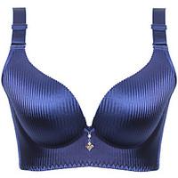 demi cup bras push up wireless nylon