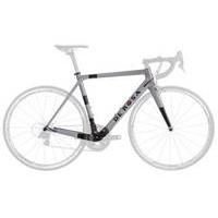 de rosa king xs 2017 road bike frameset greyblack 53cm