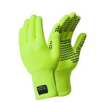 DexShell Touchfit Waterproof Cycling Gloves - Yellow / Medium