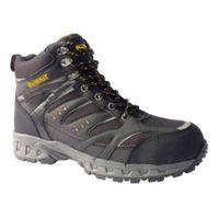 DeWalt Black PU & Mesh Steel Toe Cap Hiker Boots Size 11