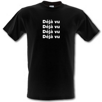 deja vu male t shirt