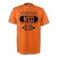 dennis bergkamp holland ned t shirt orange