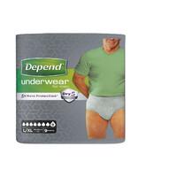 depend underwear male largeextra large 72 pairs
