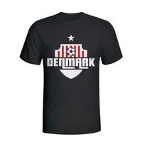 Denmark Country Logo T-shirt (black) - Kids