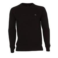 delson mens black knitwear sweatshirt