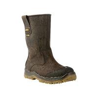 DeWalt Tungsten S3 Rigger Brown Boots UK 6 Euro 39