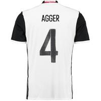 Denmark Away Shirt 2016 - Kids with Agger 4 printing, N/A
