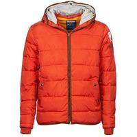 desigual santalo mens jacket in orange