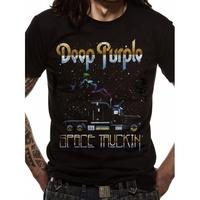 Deep Purple \'Space Truckin\' Men\'s Medium T-Shirt - Black