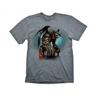 Defense of The Ancients 2 Roshan Large T-Shirt - Grey