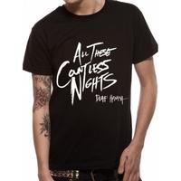 Deaf Havana - Countless Nights Men\'s Large T-Shirt - Black