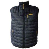 DeWalt Fitted Black Gilet Medium